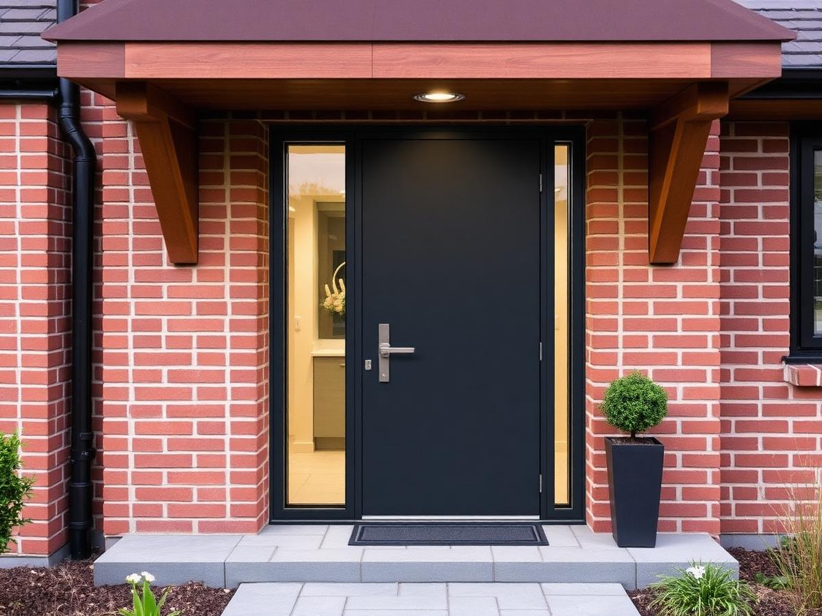 Bloc-porte blindé Recto Verso pour entrée de maison